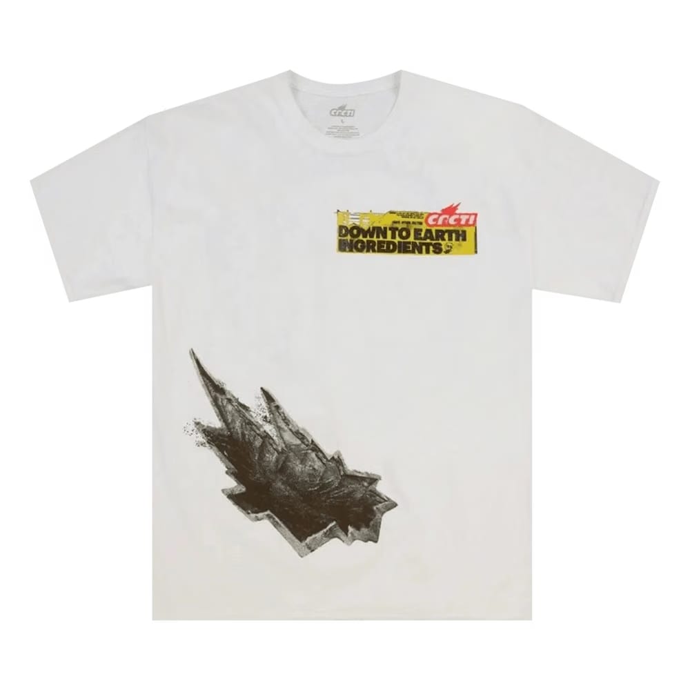 Cactus Jack by Travis Scott Brace For Impact T-Shirt White