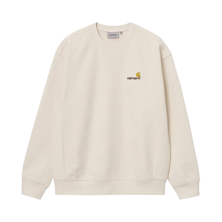 Carhartt WIP American Script Sweatshirt Natural
