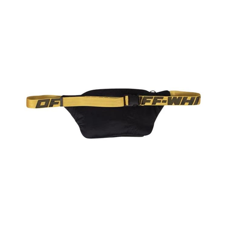 Off-White Puffy Industrial Fanny Pack Bag Black