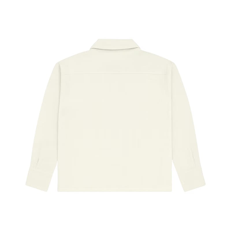 Cream Full Sleeves Quarter Zip