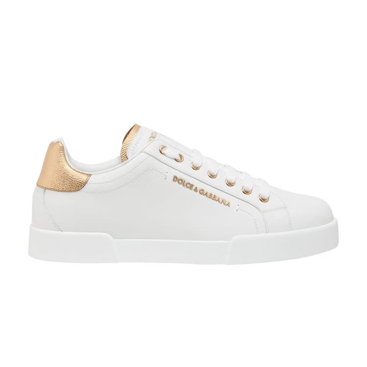 Dolce & Gabbana Portofino Low Lettering Logo - White Gold