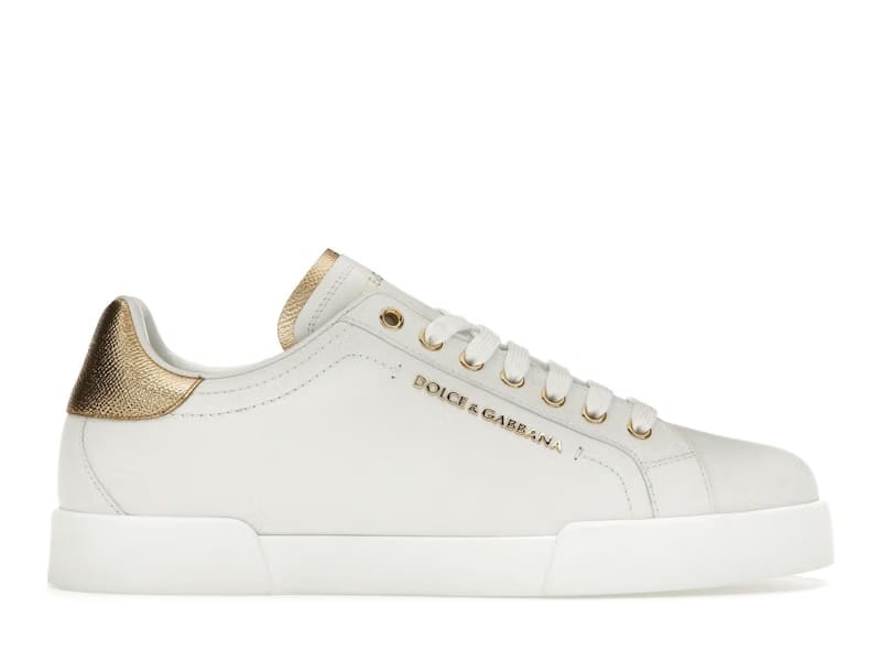 Dolce & Gabbana Portofino Low Lettering Logo - White Gold