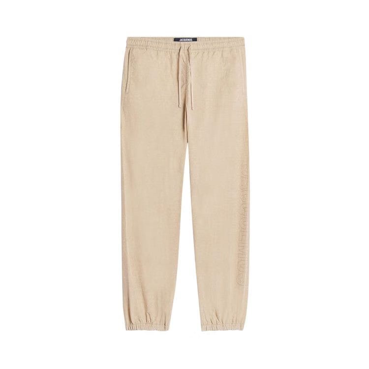 Jacquemus Le Pantalon Fandelou Jogging Pants Light Beige
