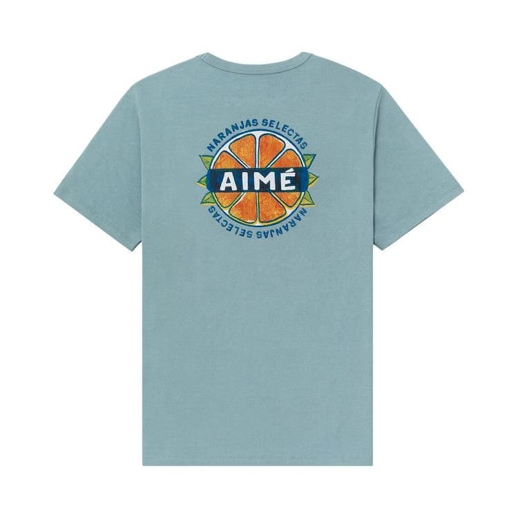 Aimé Leon Dore Orange Stamp T-Shirt Tourmaline