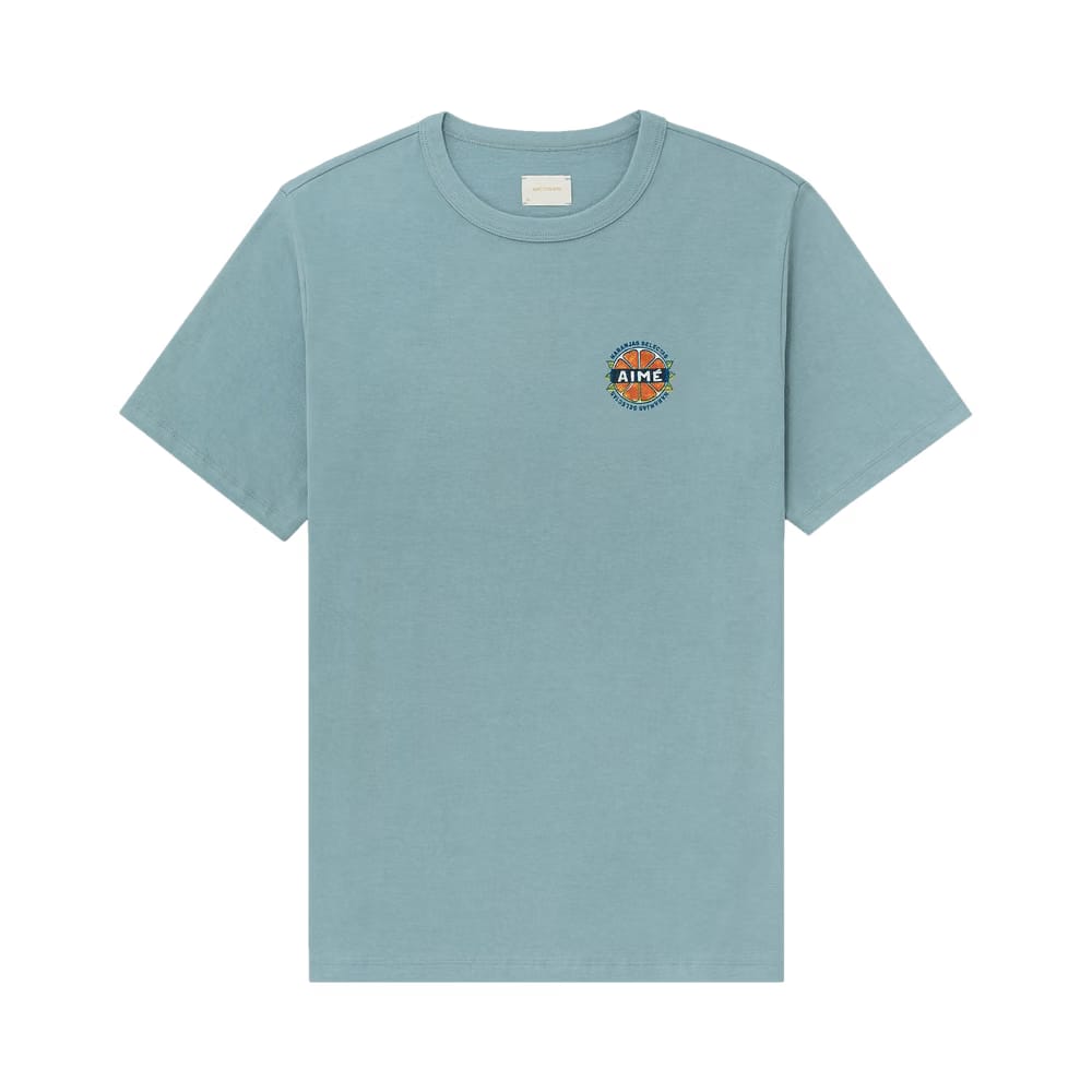 Aimé Leon Dore Orange Stamp T-Shirt Tourmaline