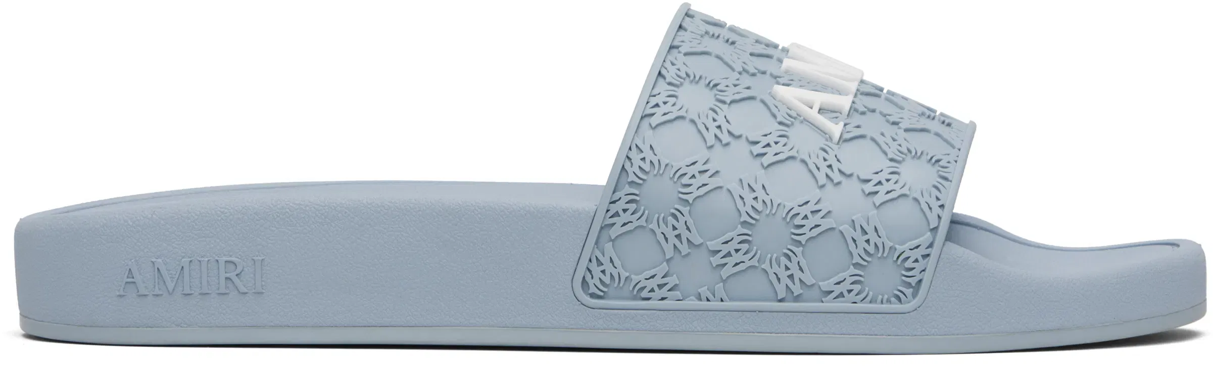 AMIRI Blue MA Quad Pool Slides