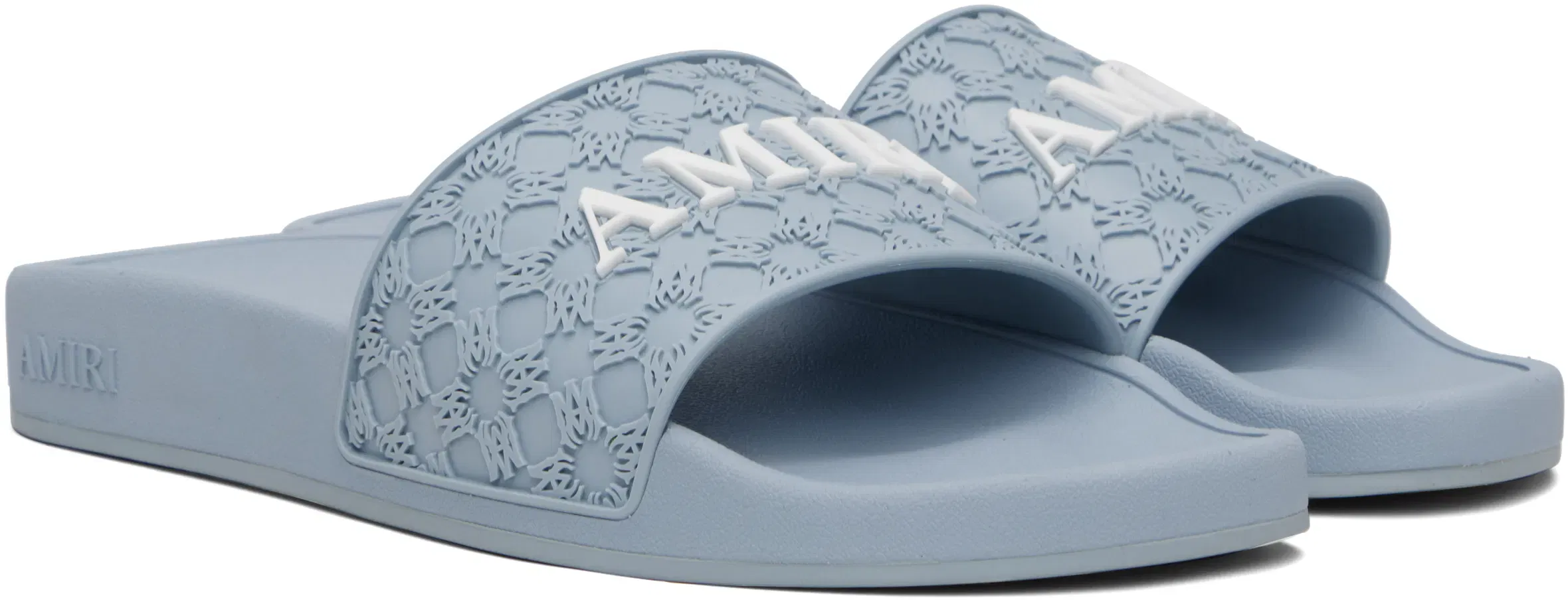 AMIRI Blue MA Quad Pool Slides