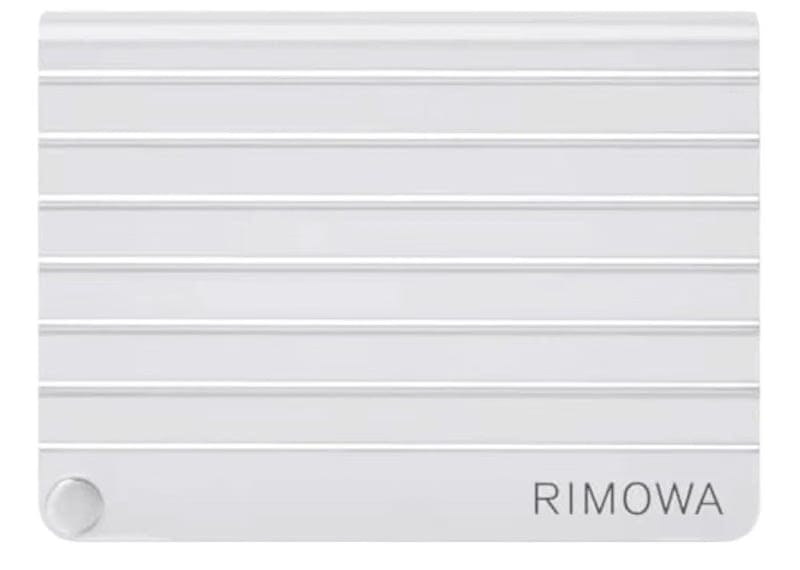 Rimowa Original Small Goods Aluminium Card Holder Silver