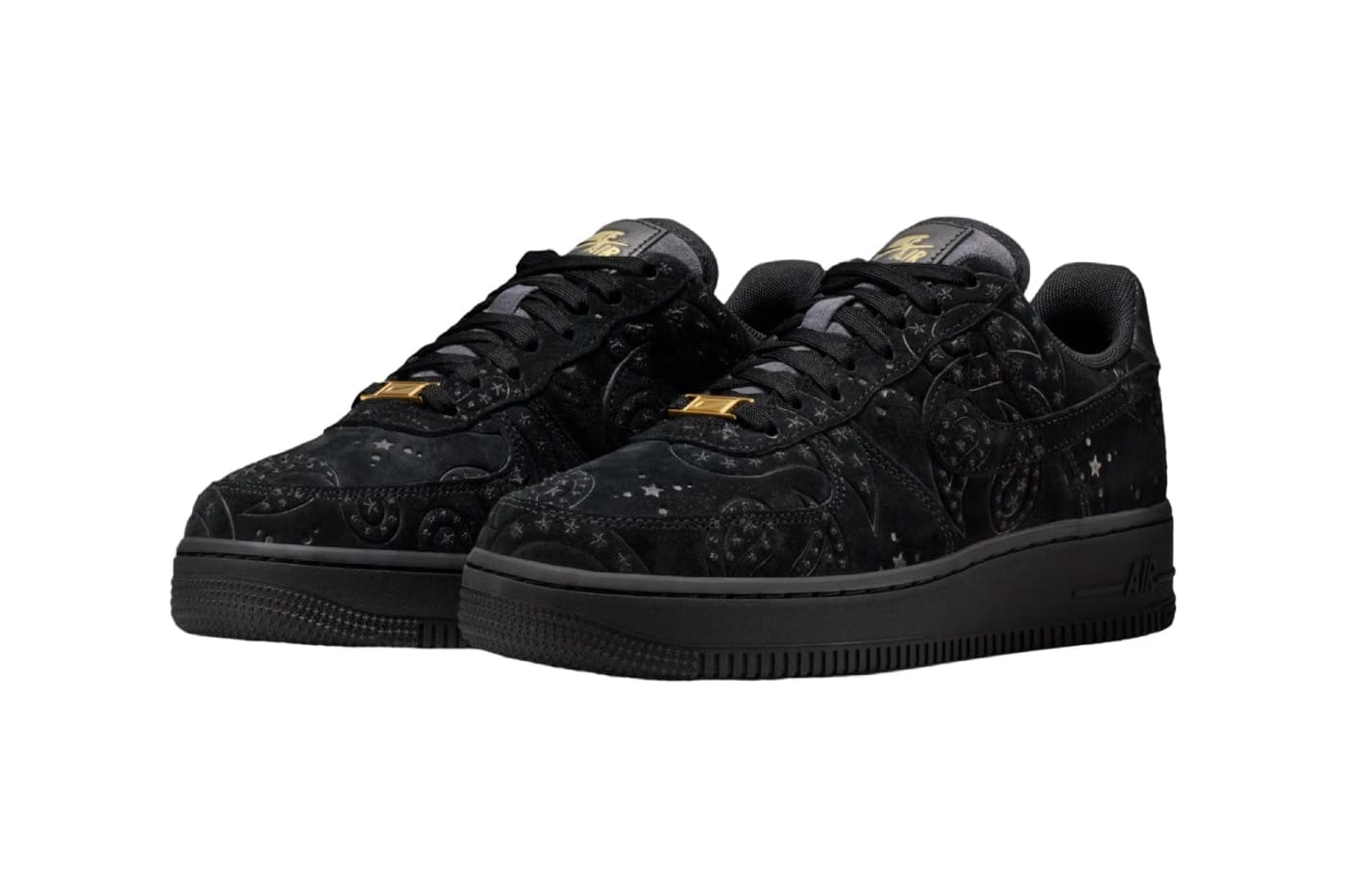 Nike Air Force 1 Low Black Paisley