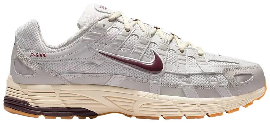 Nike P-6000 College Grey Burgundy Crush