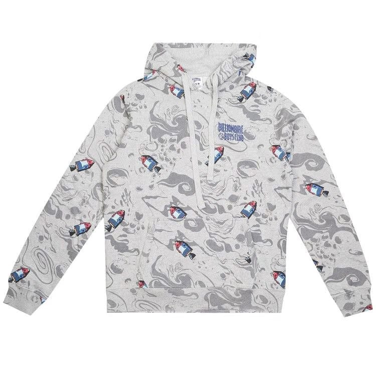 Billionaire Boys Club Moonwaves Hoodie Heather Grey