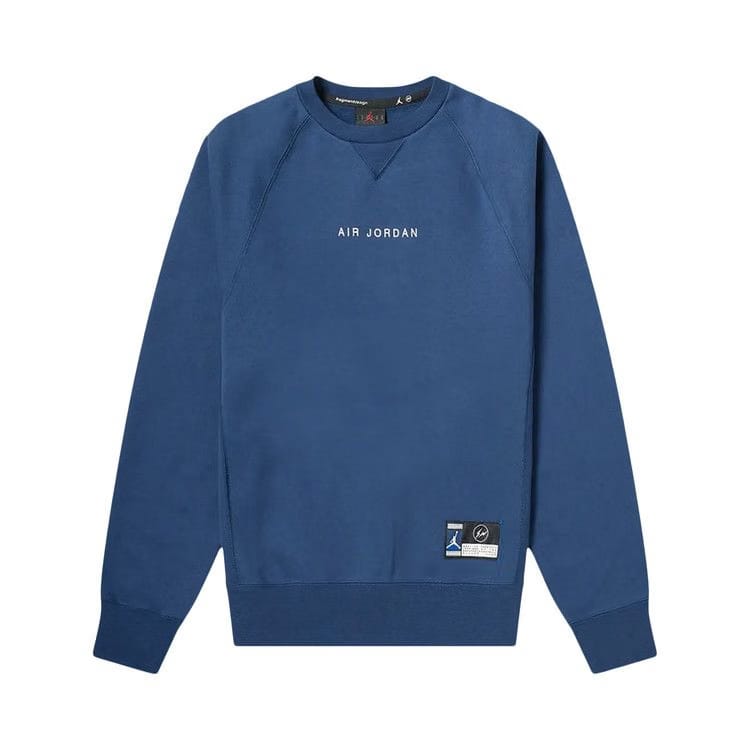 Air Jordan x Fragment Crewneck Navy/Sport Royal/White