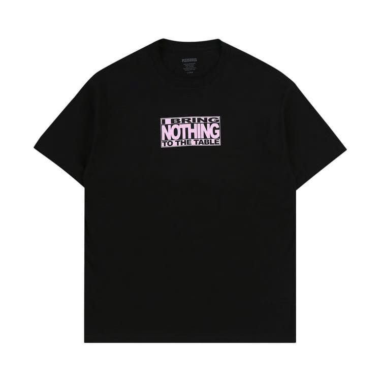 Pleasures Table T-Shirt Black