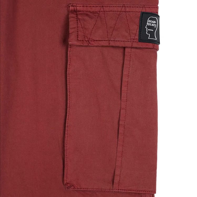 Brain Dead Flight Pant Washed Red