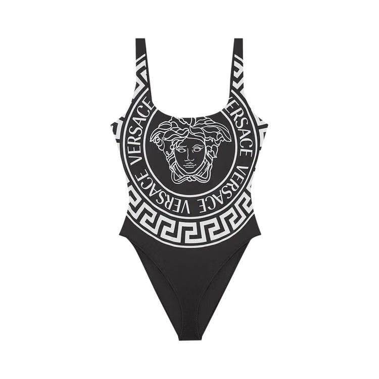 Versace Printed Swimsuit Black/Print