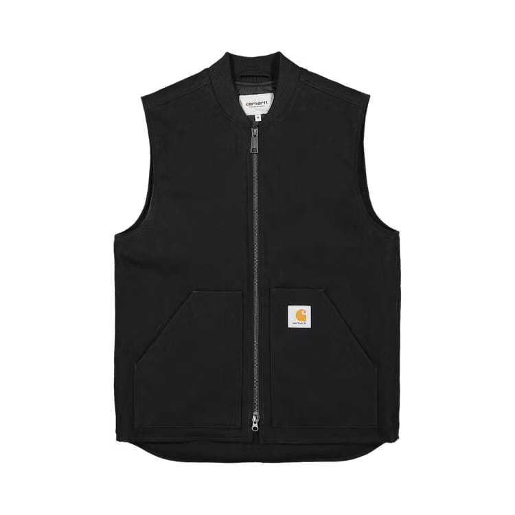 Carhartt WIP Rigid Vest Black Rinsed