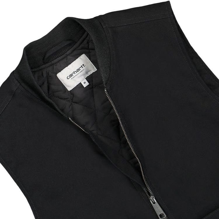 Carhartt WIP Rigid Vest Black Rinsed