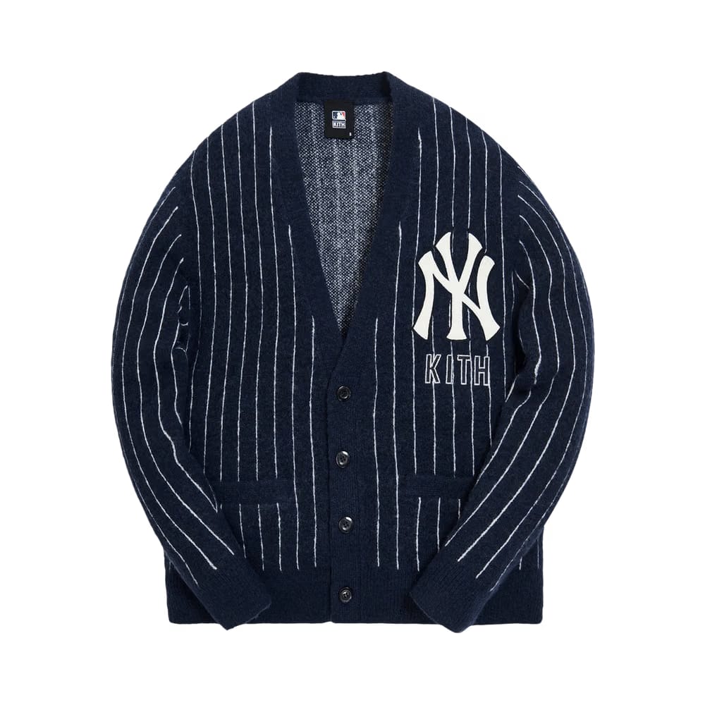 Kith For Major League Baseball New York Yankees Cardigan Navy