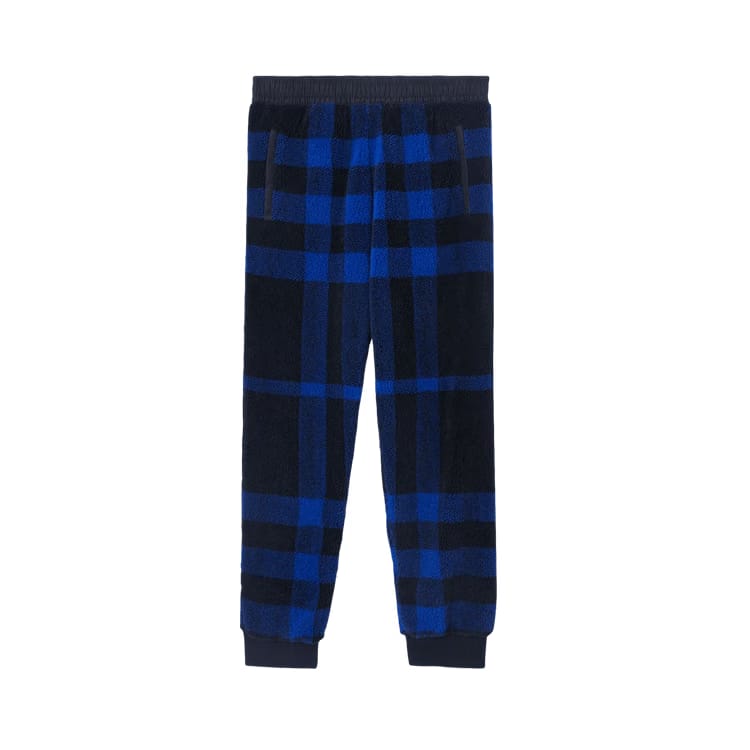 Burberry Exploded Check Jogging Pants Deep Royal Blue