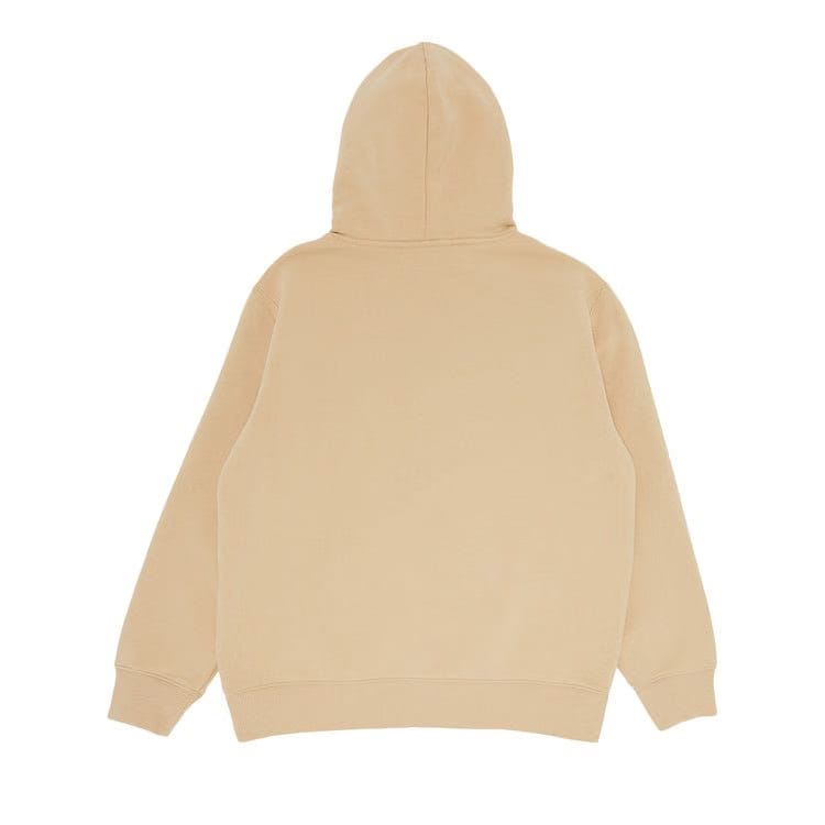 Lanvin Curb Emb Hoodie Sand
