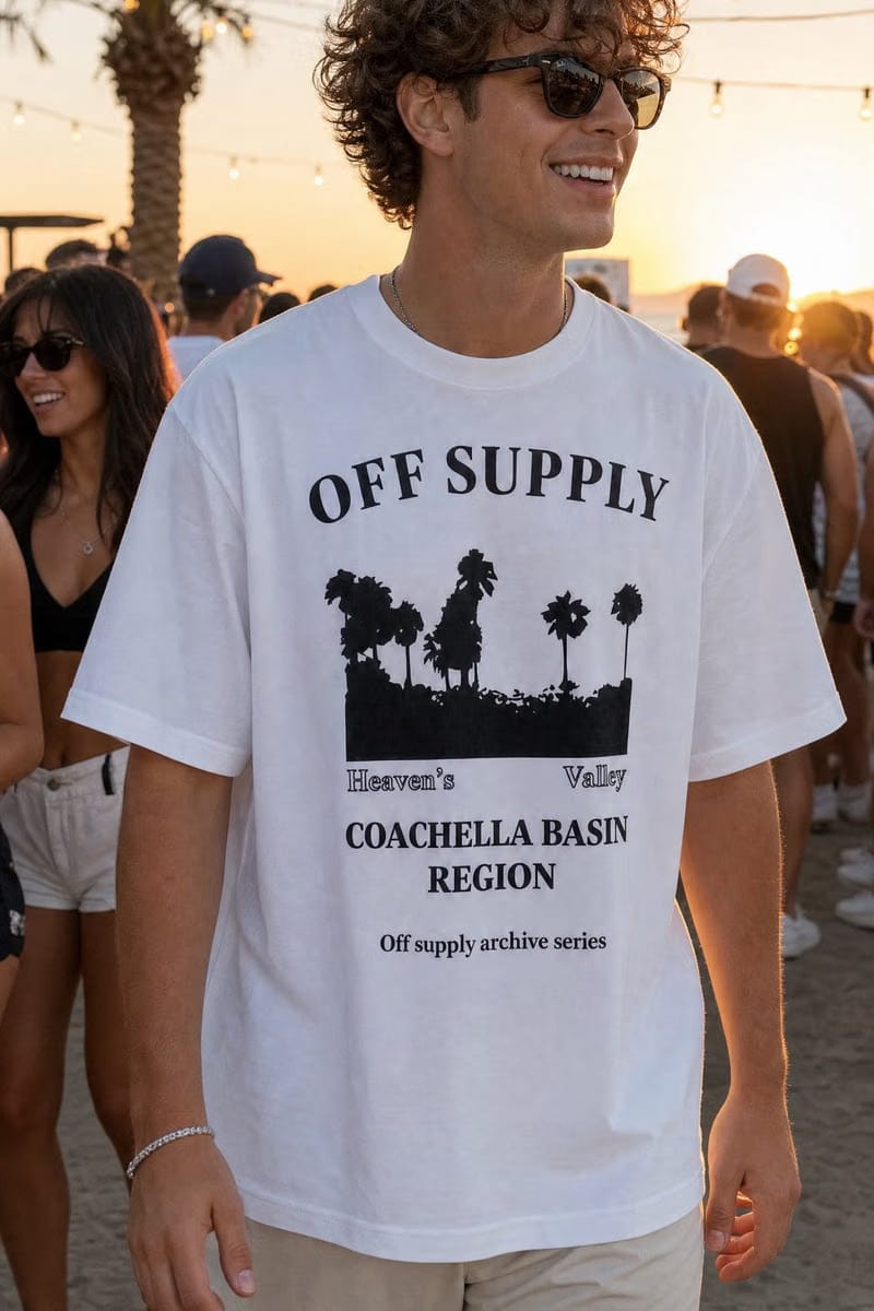 Off Supply Archive Series Coachella Basin Region Classics T-shirt