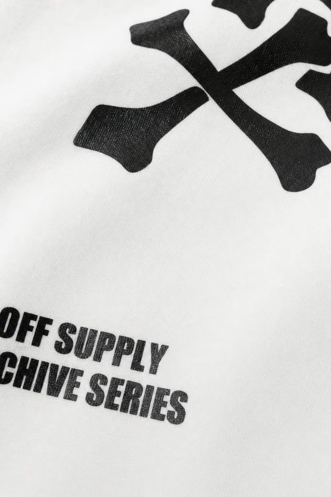 Off Supply Archive series Stacked Bones NYC Edit T-shirt
