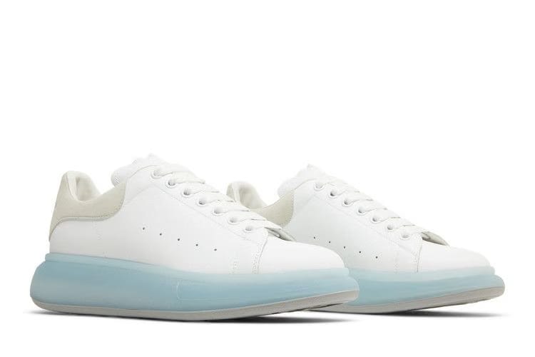 Alexander McQueen Oversized Sneaker White Frosty Blue