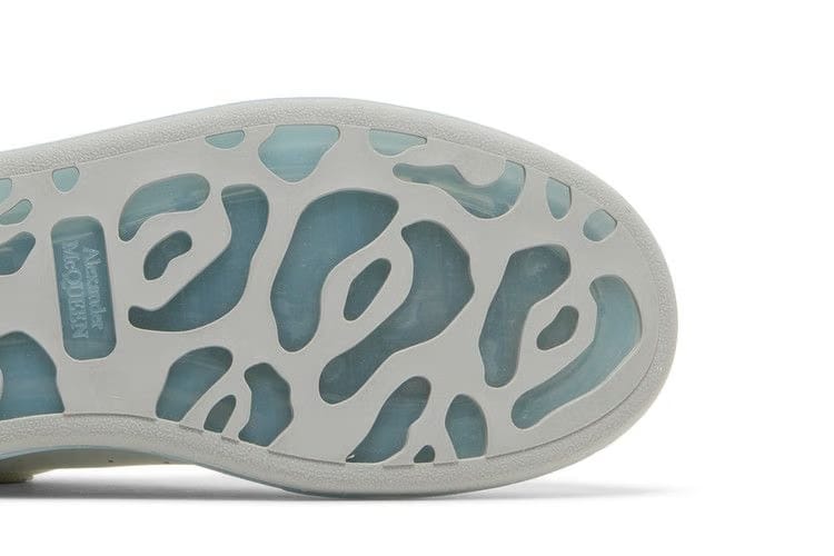 Alexander McQueen Oversized Sneaker White Frosty Blue