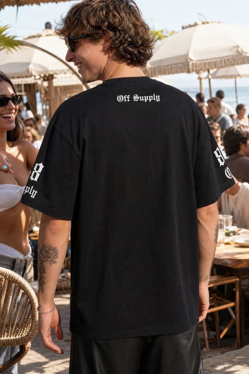 Off Supply Core Statement Angels Graphic T-Shirt