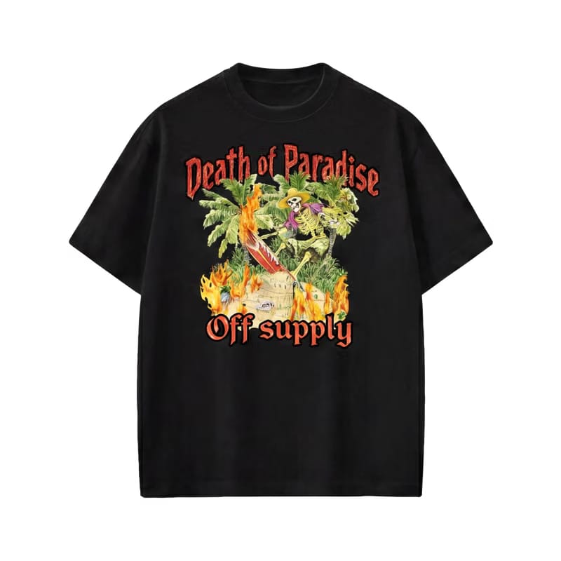 Off Supply Death Of Paradise Tour Limited Edition T-shirt