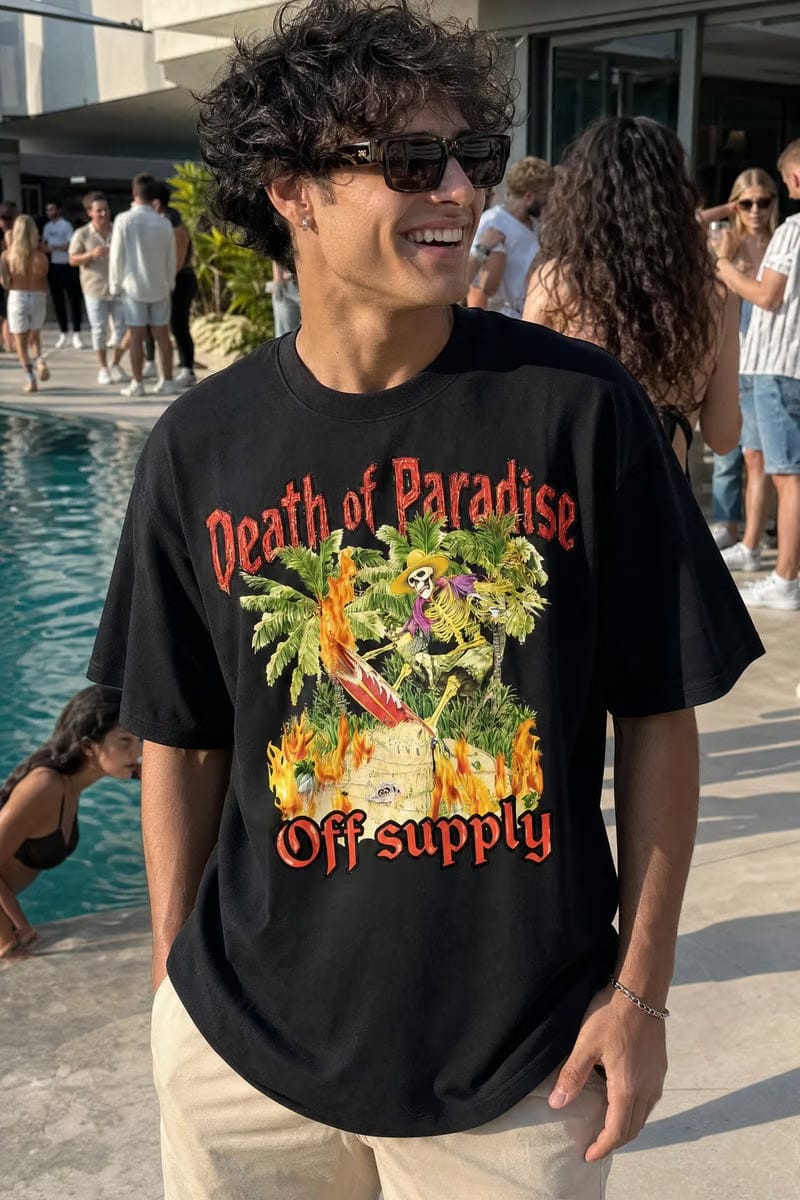 Off Supply Death Of Paradise Tour Limited Edition T-shirt