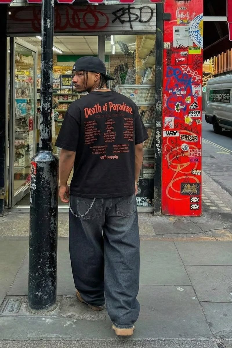 Off Supply Death Of Paradise Tour Limited Edition T-shirt