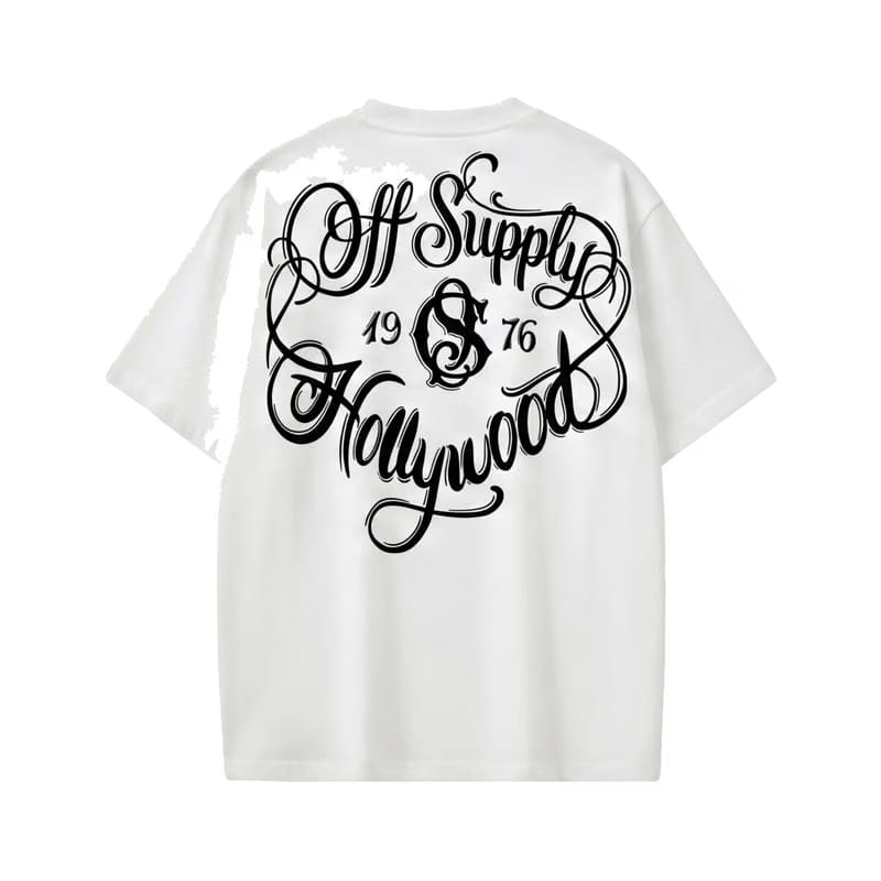 Off Supply Hollywood Script Classic T-shirt