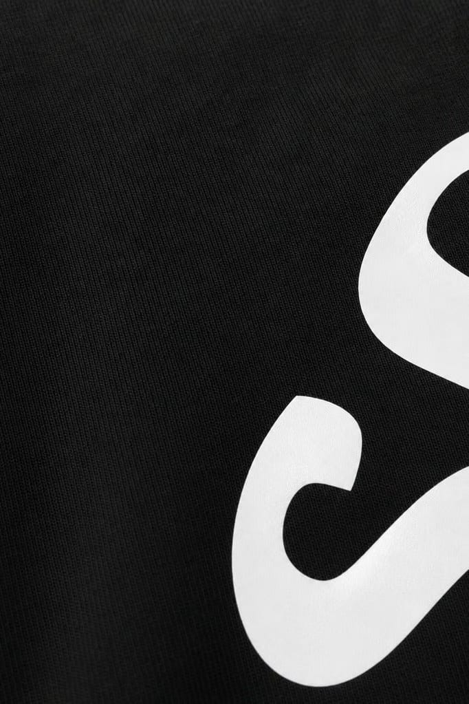 Off Supply Premium Heavyweight Graphic Black T-Shirt