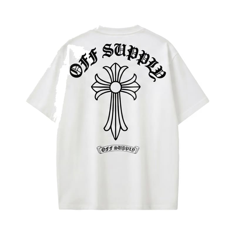 Off Supply Premium Ornate Cross T-Shirt