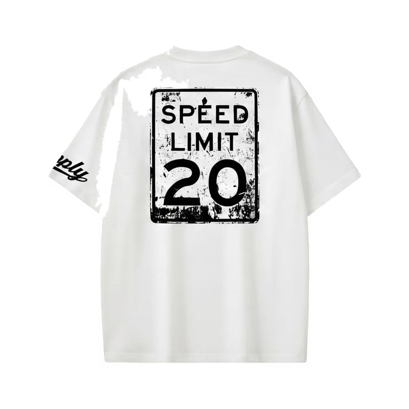 Off Supply Speed Limit Statement Graphic T-shirt