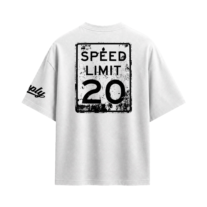 Off Supply Speed Limit Statement Graphic T-shirt