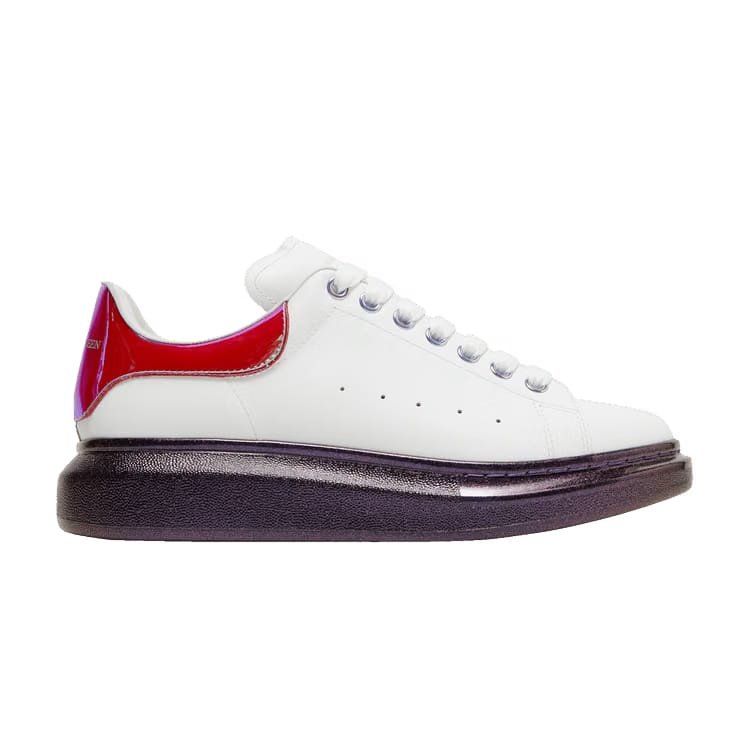 Alexander McQueen Oversized Sneaker White Pink Iridescent
