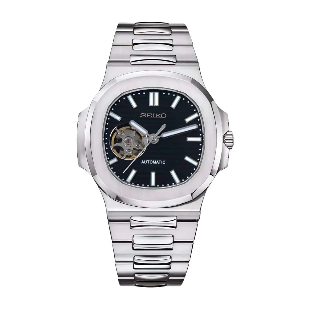NAUTIKO BLACK OPEN HEART