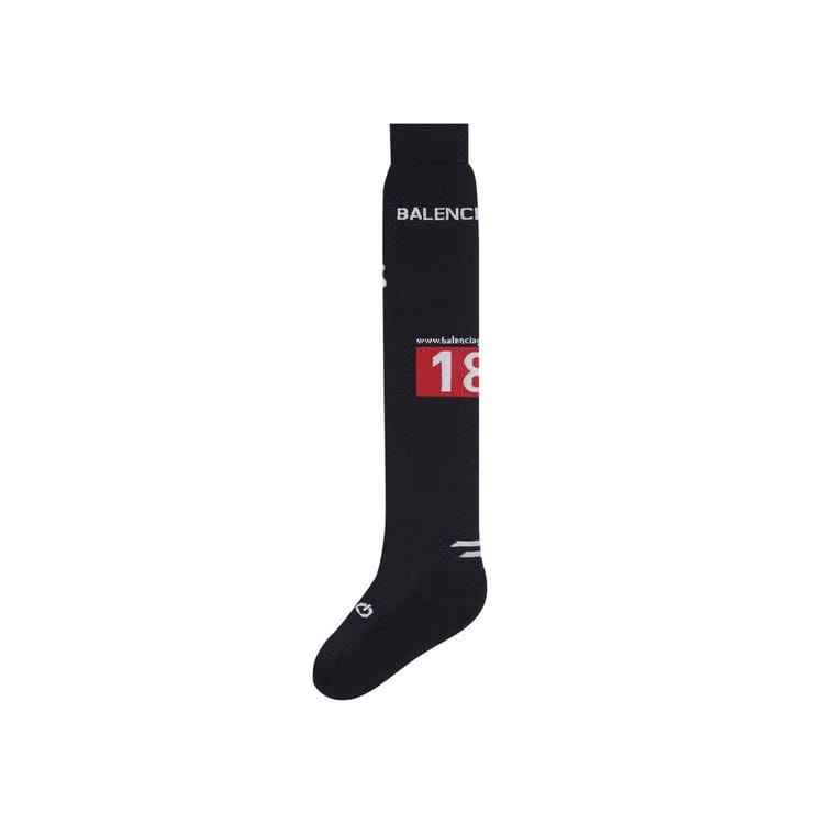 Balenciaga Gamer Tennis Socks Black/White