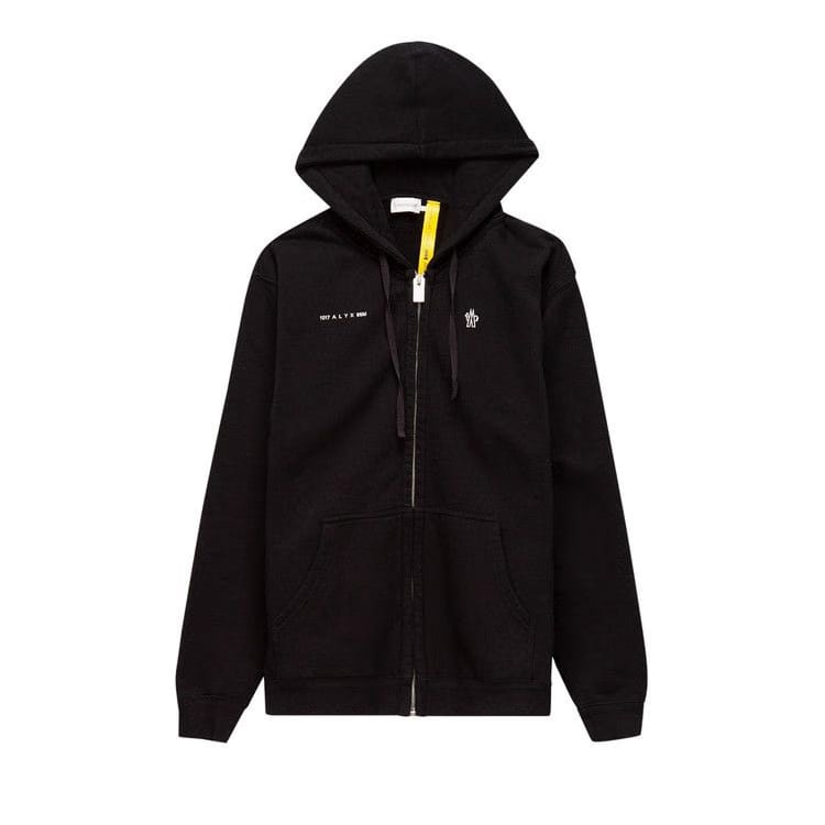 Moncler Genius Zip Up Hoodie Black