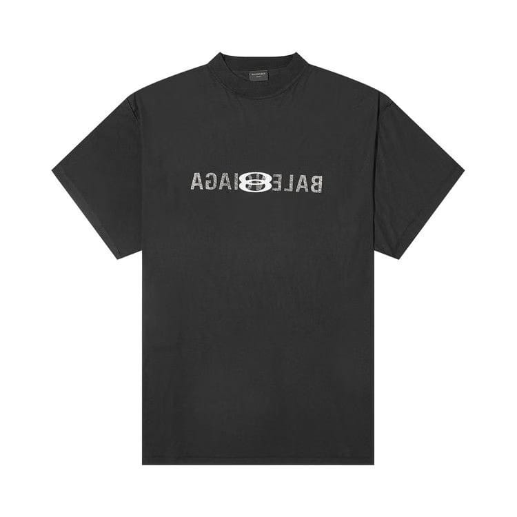 Balenciaga Inside Out T-Shirt Faded Black/White
