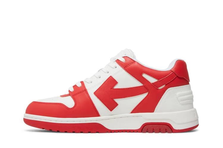 OFF-WHITE Out Of Office Sneakers Red