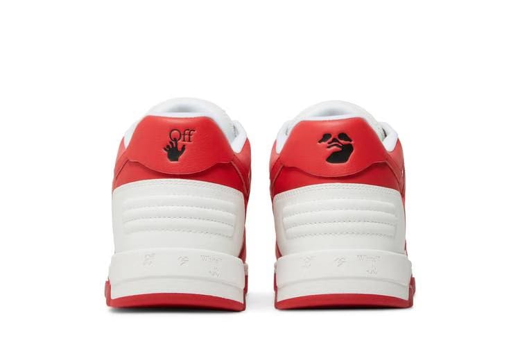 OFF-WHITE Out Of Office Sneakers Red