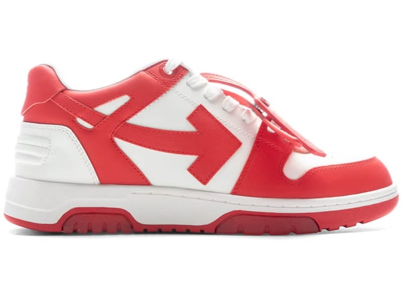 OFF-WHITE Out Of Office Sneakers Red