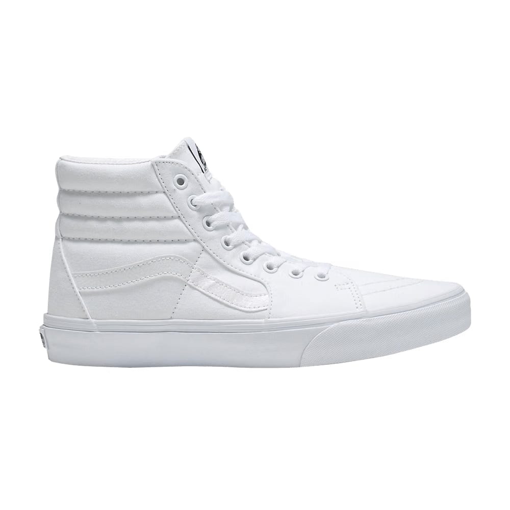 Sk8-Hi Wide Canvas - True White