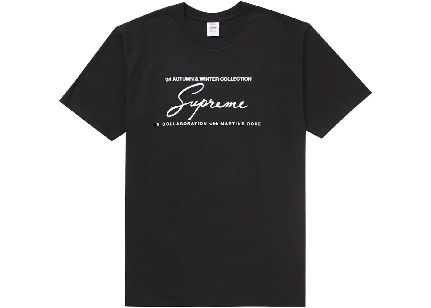 Supreme Martine Rose T-Shirt Black