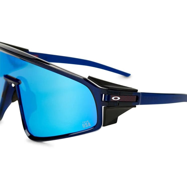 Oakley Latch Panel Team USA Sunglasses Transparent Blue/Prizm Sapphire