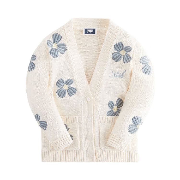 Kith Kids Novelty Knit Cardigan Sandrift