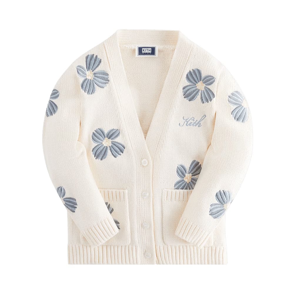 Kith Kids Novelty Knit Cardigan Sandrift